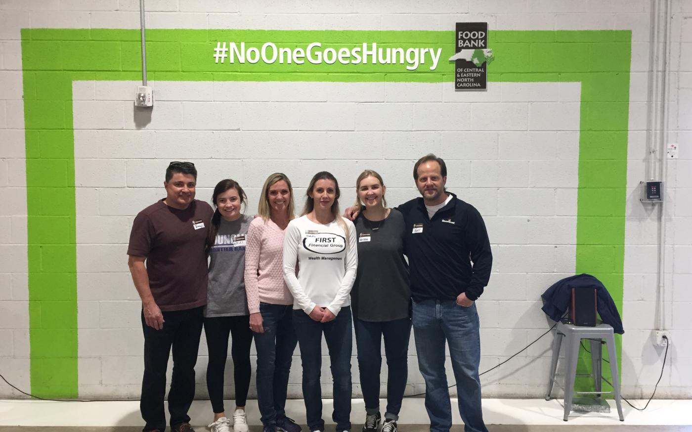 Food Bank group shot